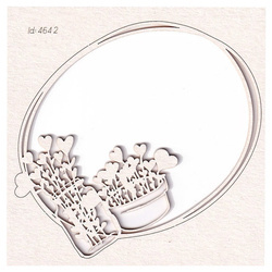 Chipboard - Mamma`s Porch - Oval Frame